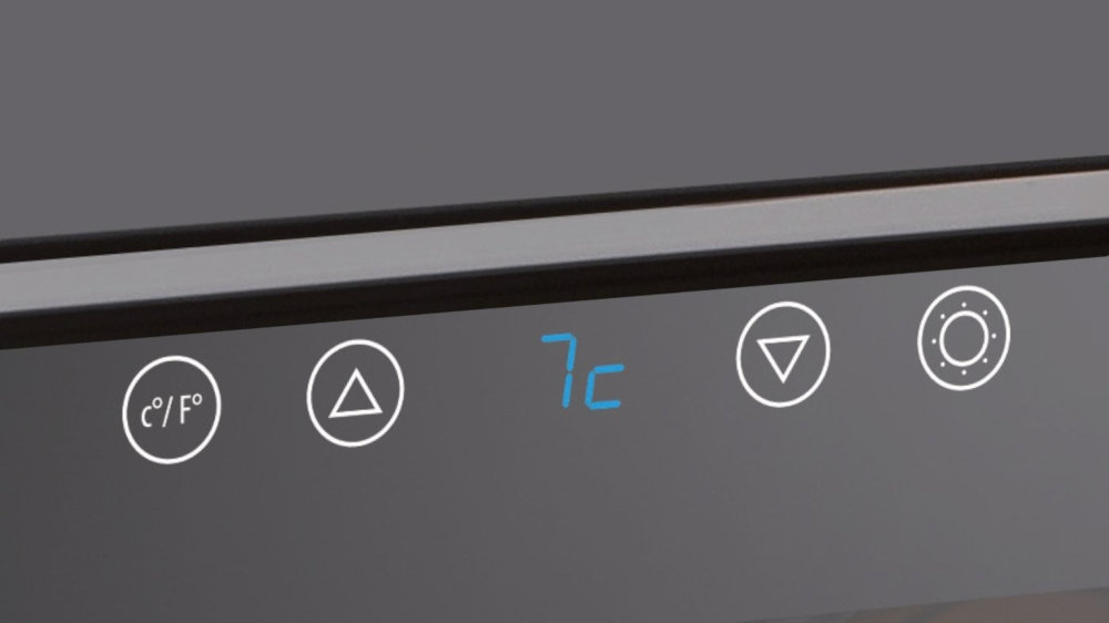 Chłodziarka Do Wina CASO GERMANY WineCase 8 608 - Wyświetlacz