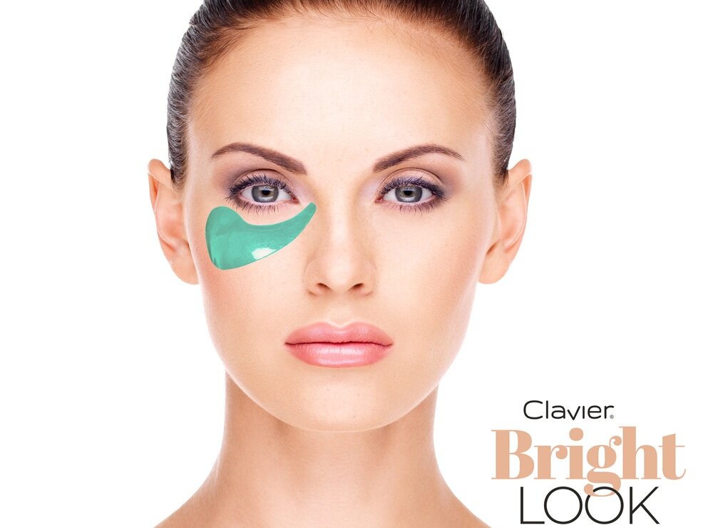 Płatki pod oczy CLAVIER Bright Look 60 szt. kv początek opisu
