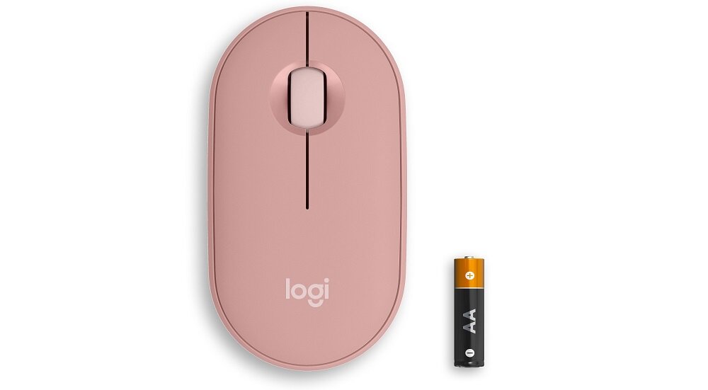 Mysz LOGITECH M350s Elegancka wygodna Minimalistyczny design płynna braca zasilanie bateryjne
