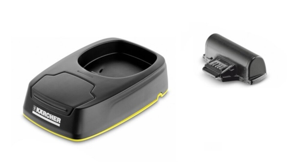 Ladowarka KARCHER do baterii WV 5 (2.633-116.0) + wymienna bateria wyglad design