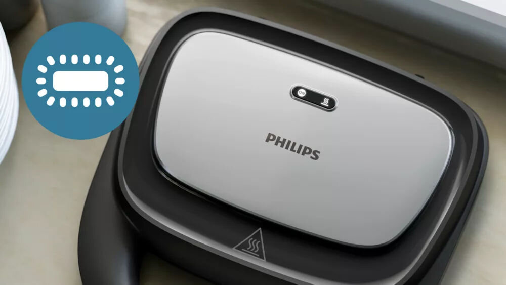 Opiekacz PHILIPS HD2350/80 diody nagrzewanie