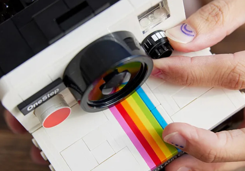 LEGO 21345 Ideas Polaroid OneStep SX-70 Camera zabawa edukacja rozwój wyposażenie kreatywność