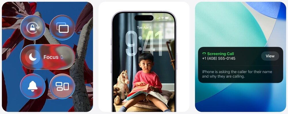 APPLE iPhone 17 Pro Max system iOS 26 dynamiczne tapety 3D ankiety w czasie rzeczywistym