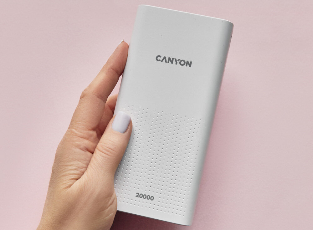 Powerbank CANYON PB-2001 20000mAh  - bezpieczeństwo
