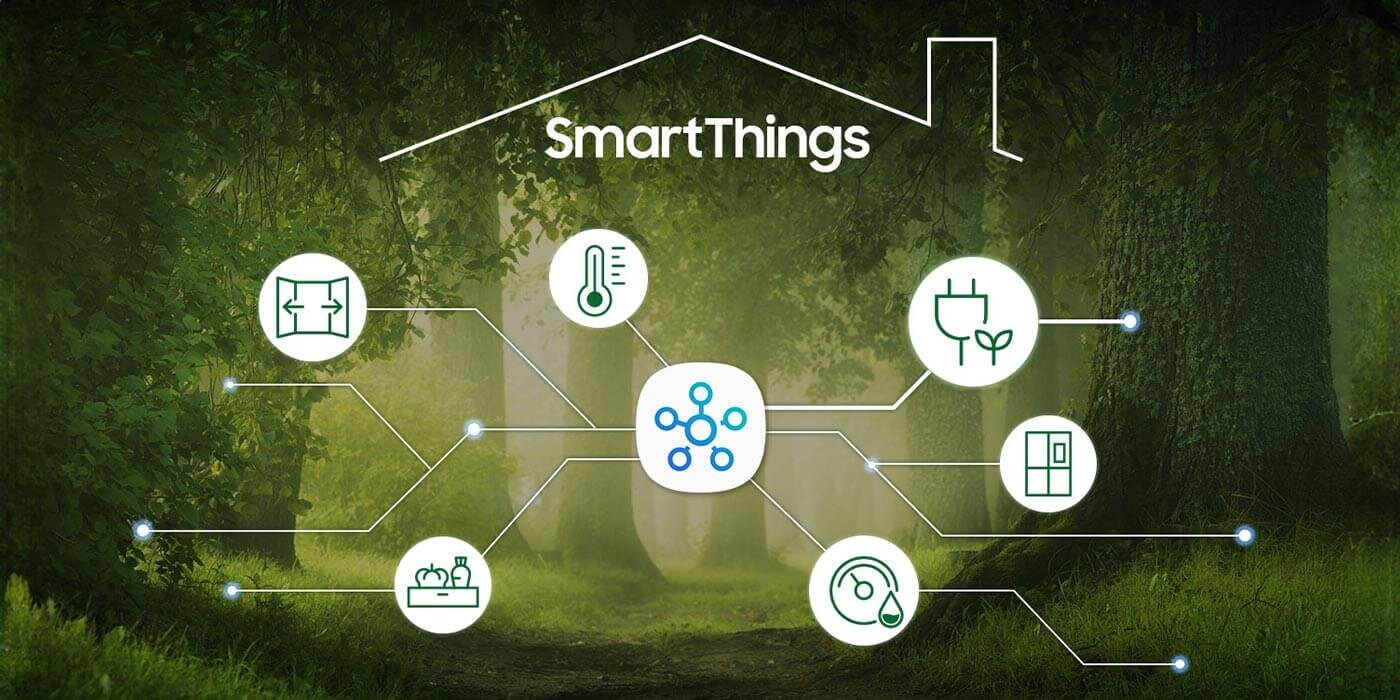 brd27713eww chłodziarko-zamrażarka kompatybilna z aplikacją SmartThings, pozwalającą kontrolować i ograniczać zużycie energii