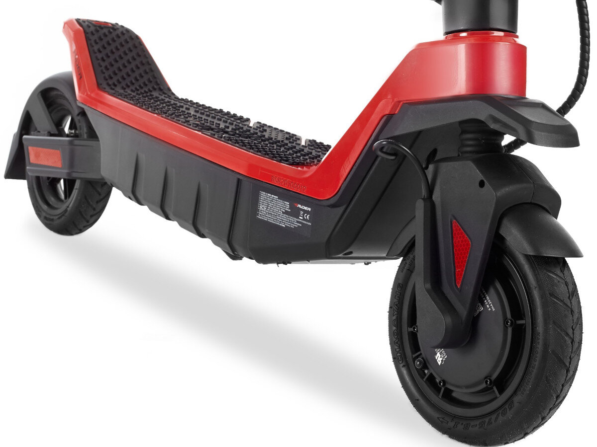 Hulajnoga elektryczna RIDER RS Sport Czarno-czerwony silnik zasieg predkosc