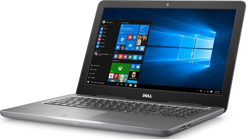 Laptop DELL Inspiron 5567 wymiary front