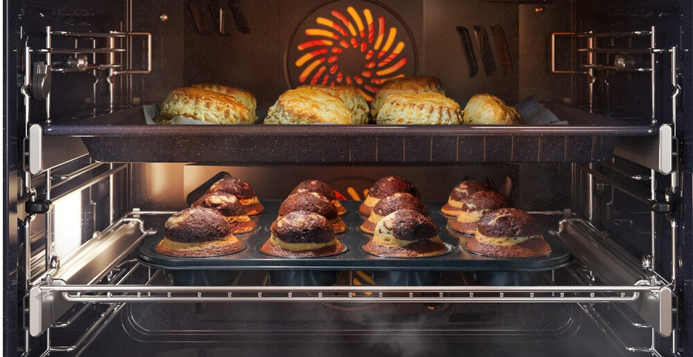 PIEKARNIK SAMSUNG NV7B6665IAA chrupiące i soczyste dodatek pary regulacja intensywności pary