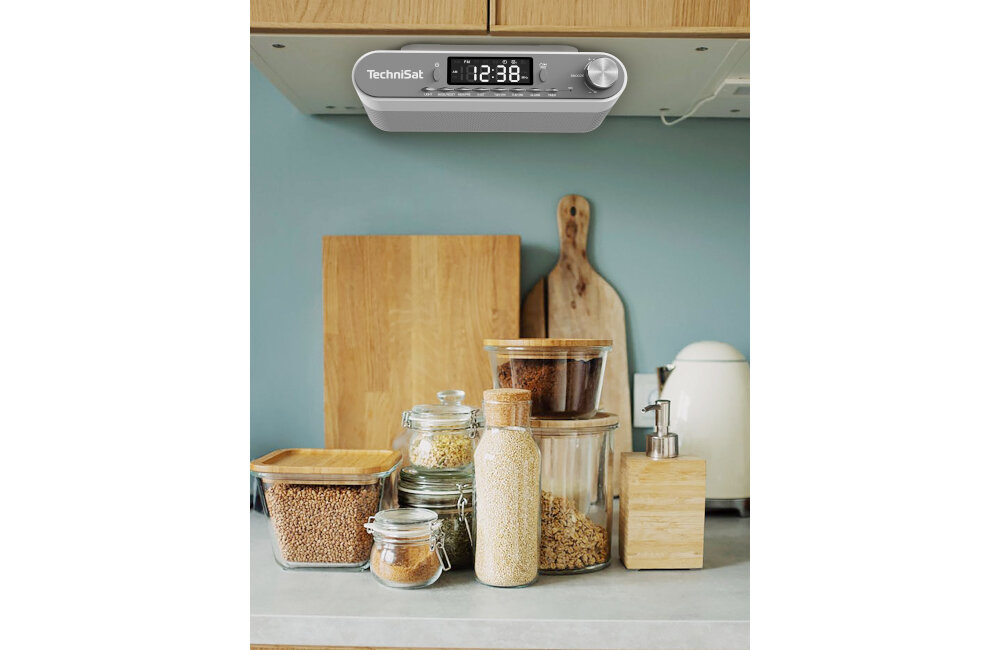 Radio TECHNISAT KITCHENRADIO podwieszane komplet śrub płytka montażowa