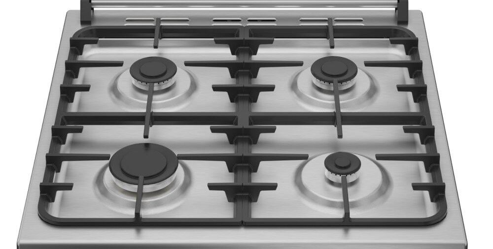 KUCHNIA BEKO FSM62339DXDS żeliwne ruszty trwałe wytrzymałe stabilność