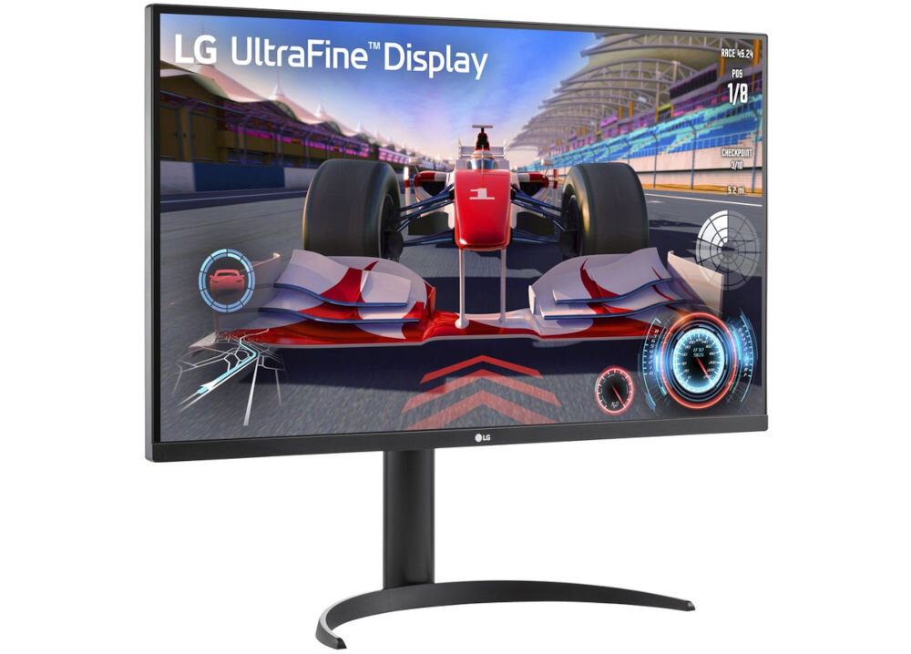 Monitor LG UltraFine 32UR550K-B 31.5 cala 3840x2160px 4 ms [GTG] monitor na białym tle pod kątem UHD 4K, 31,5 cala, monitor do pracy, streaming HDR