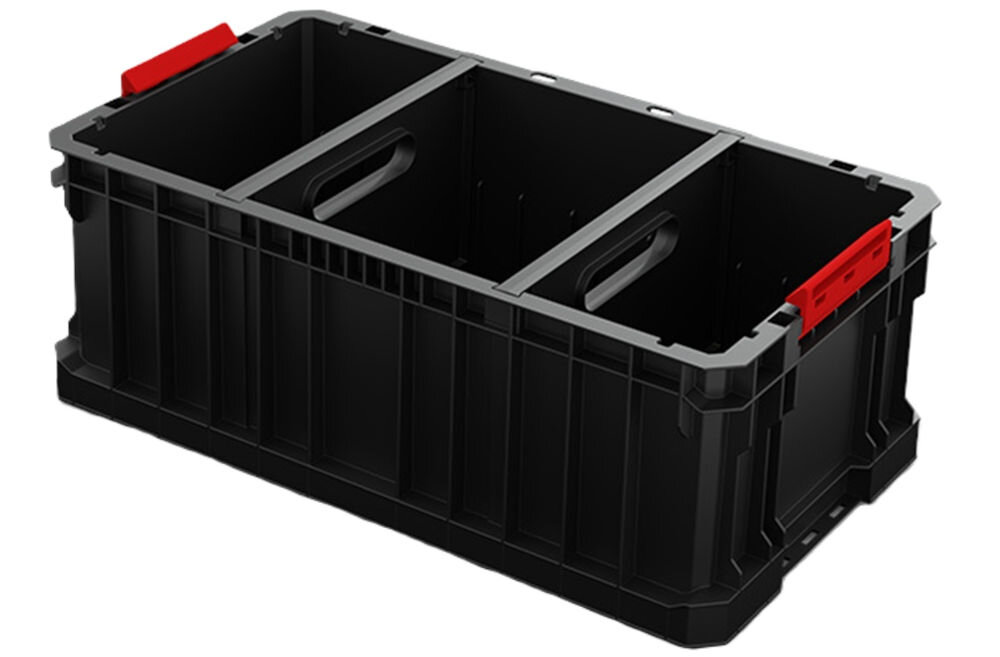 Skrzynka narzędziowa QBRICK System Two Box 200 Flex, pojemność, przestrzeń, tworzywo, asortyment, Skrzynka z sześcioma wyjmowanymi komorami.