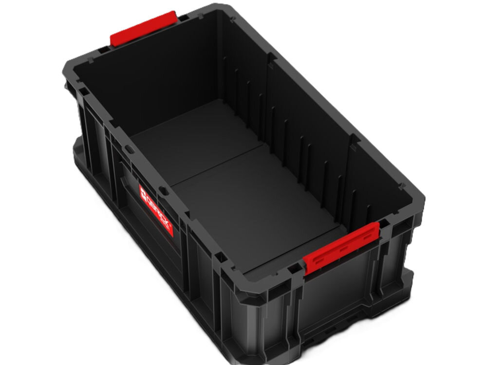 Skrzynka narzędziowa QBRICK System Two Box 200, łączniki, poliamid, stabilność, czystość, Solidna skrzynia warsztatowa z rączkami.