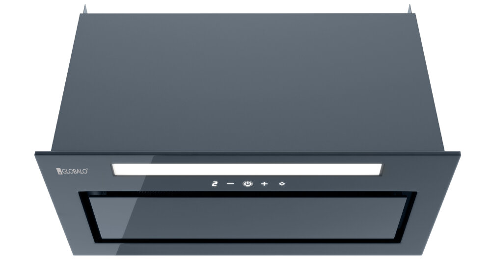 Okap GLOBALO Loteo 60.2 Szary - Oświetlenie