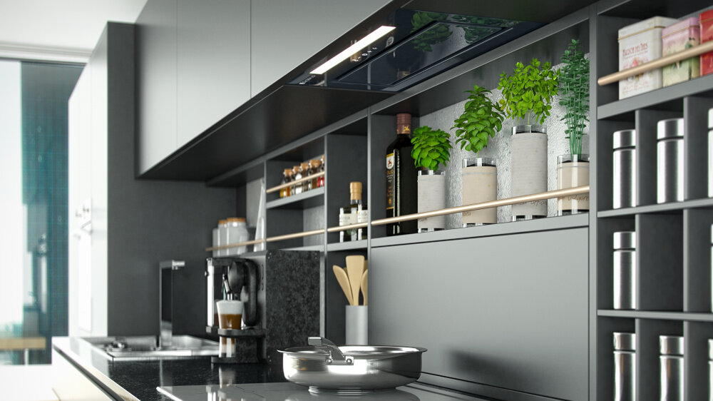 Okap GLOBALO Loteo 60.2 Szary - Wydajność