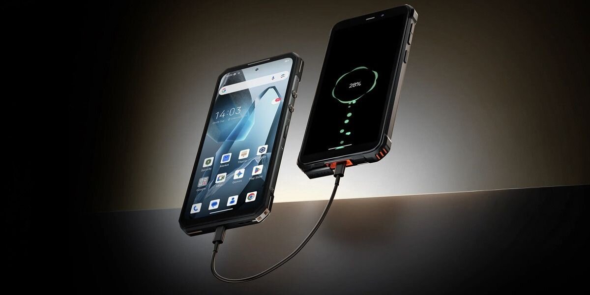OUKITEL WP60 512 GB pamięci 12 GB RAM przechowywanie danych dwa smartfony ładują zwrotnie