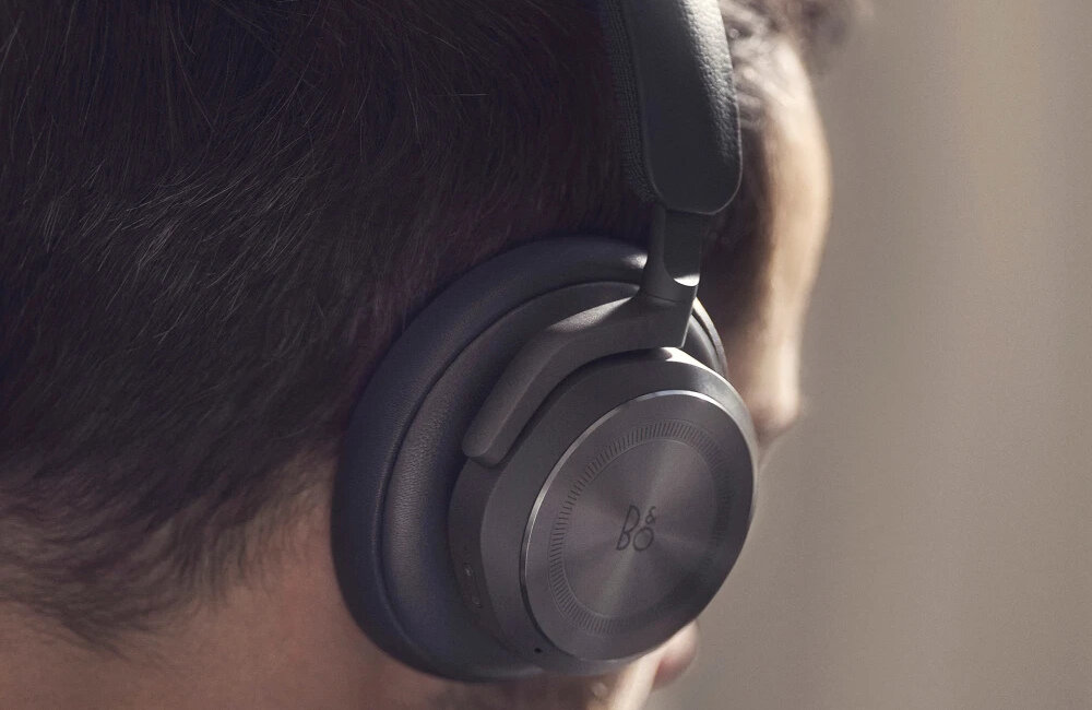 SŁUCHAWKI BLUETOOTH BANG&OLUFSEN BEOPLAY HX ANC NAUSZNE CZARNE sterowanie dotykiem sterowanie głosem