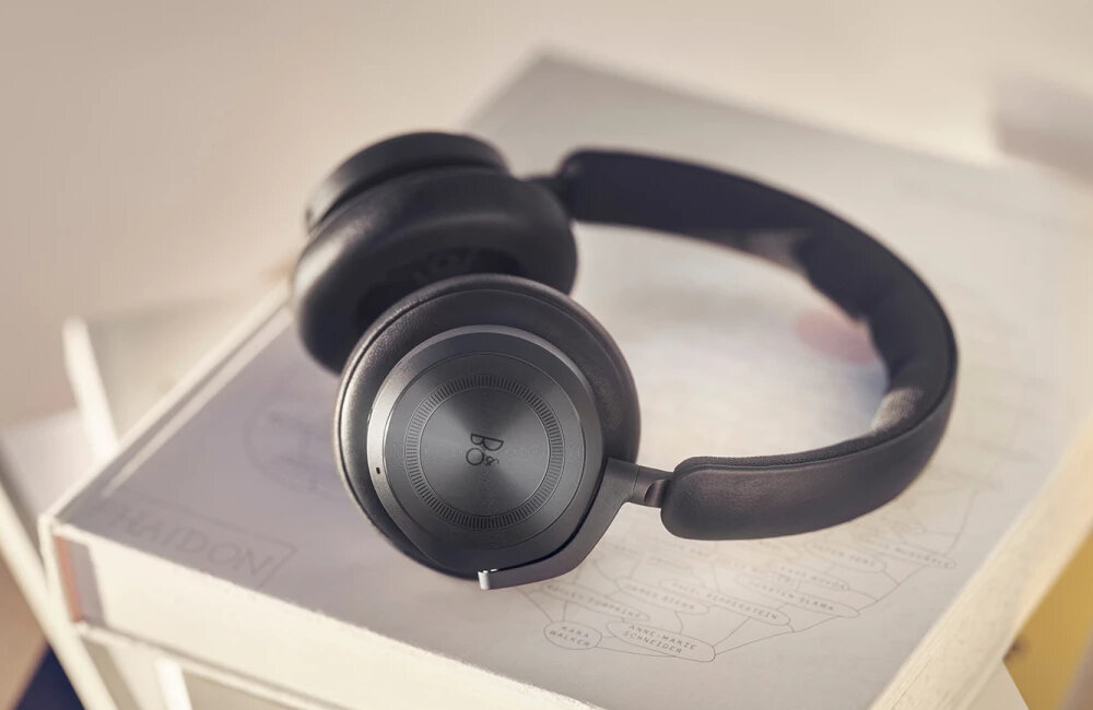 SŁUCHAWKI BLUETOOTH BANG&OLUFSEN BEOPLAY HX ANC NAUSZNE CZARNE mikrofony