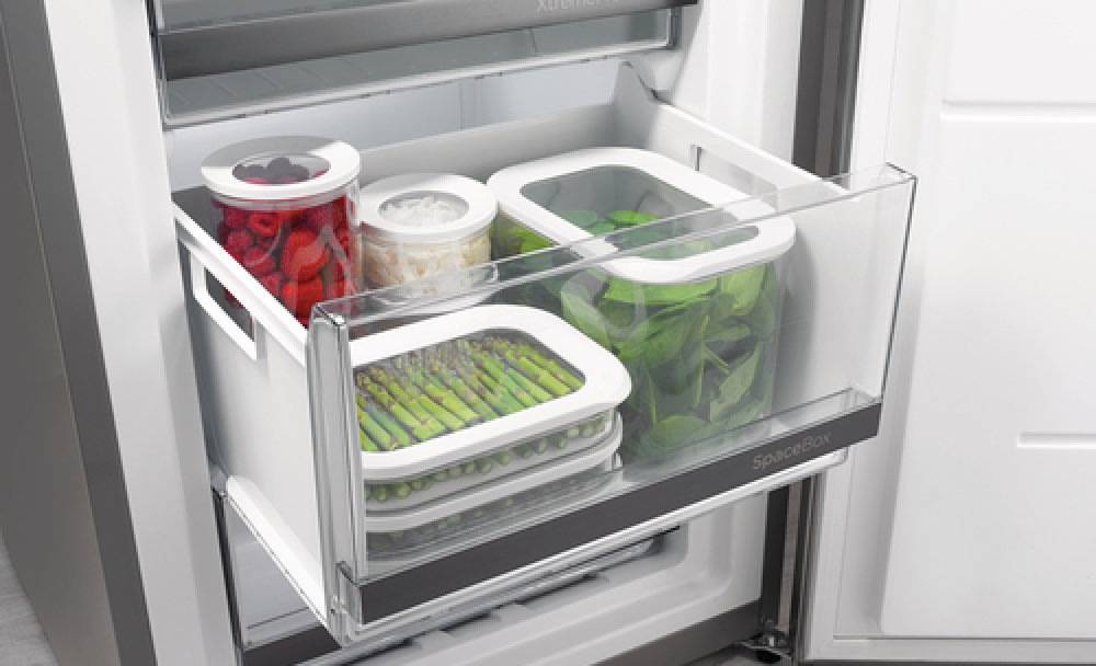 Lodówka GORENJE NRK6192MR - Szuflada XXL SpaceBox
