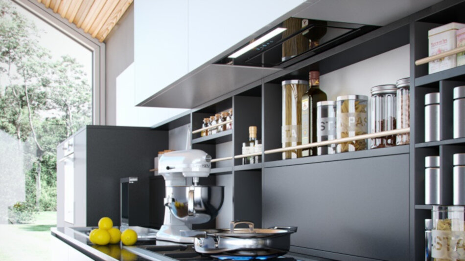 Okap GLOBALO Loteo 60.2 Plus Czarny - Wydajność