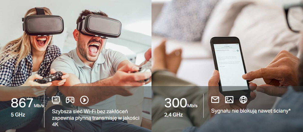 Router TP-LINK Archer C54 sieć Wi-Fi 5 GHz 2,4 GHz