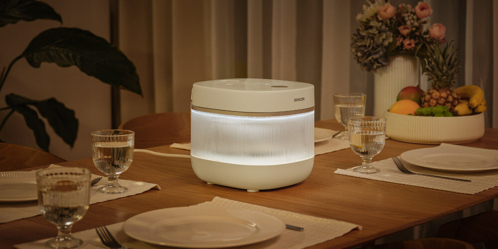 Ryżowar SENCOR SRM 2000WH Przydatne funkcje ciepły posiłek czas funkcja Opóźniony start 