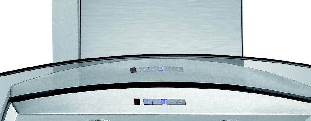 Okap AKPO WK-10 Isla Zefir 60 Czarny prędkości sterowanie