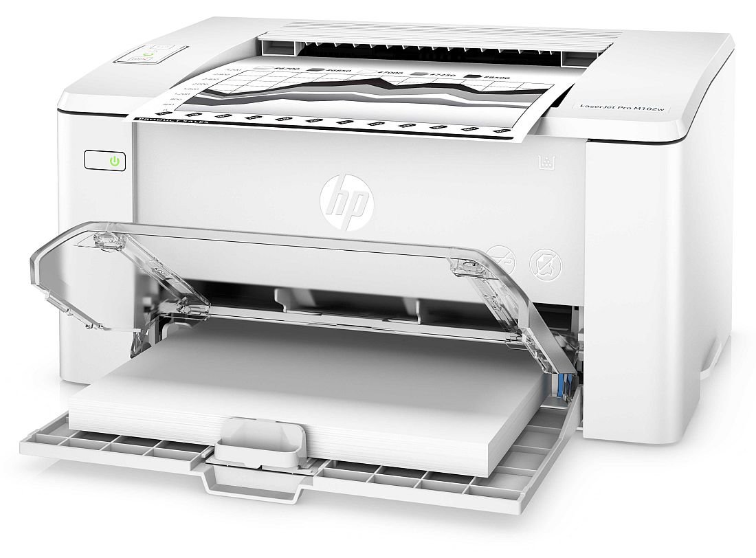 Drukarka HP LaserJet Pro M102w - szybki druk