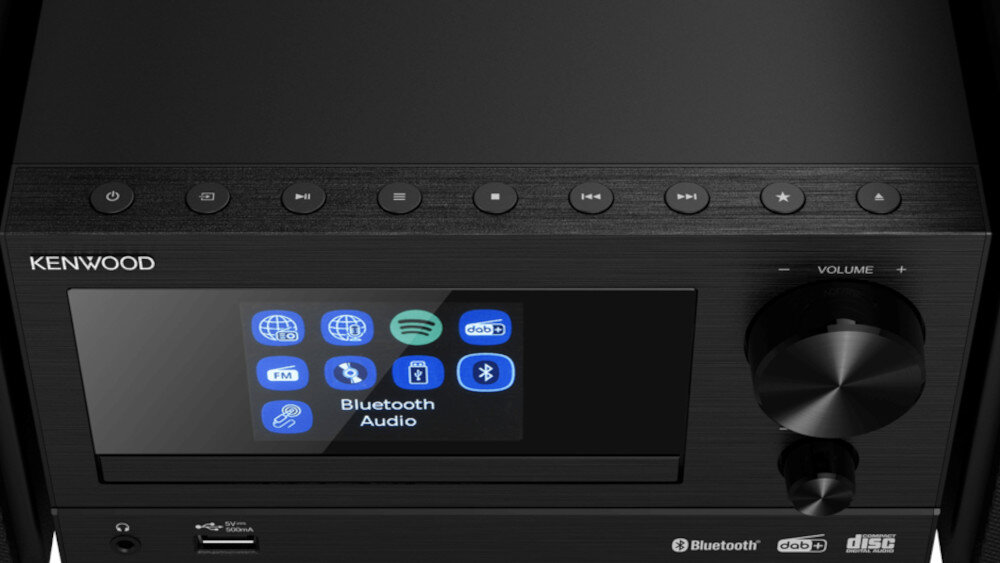 Wieża KENWOOD M-7000S  - sterowanie