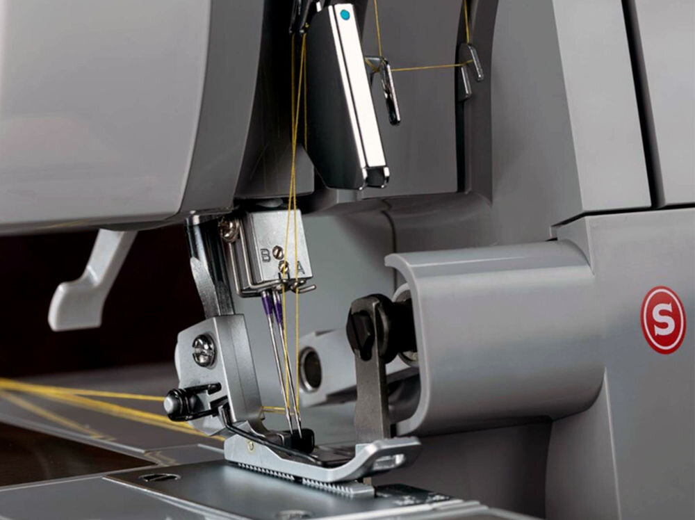 MASZYNA DO SZYCIA SINGER OVERLOCK HD0405S ściegi rolujący pozycja igły naprężenie nici prędkość