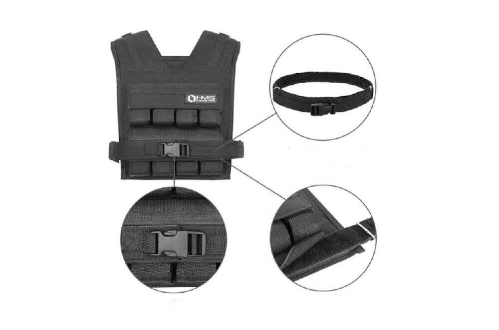 KTO16 HMS kamizelka pasek wyjęcie regulacja klamra stabilizacja rzep