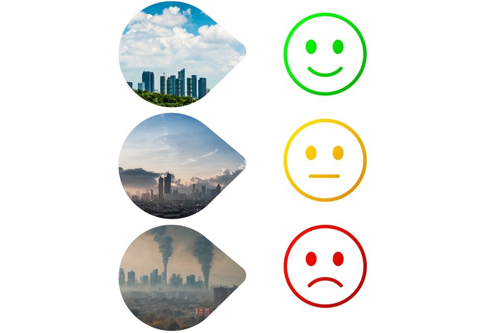 Miernik jakości powietrza WEBBER UP900 poręczna konstrukcja, łatwe przenoszenie, wygodne rozwiązanie