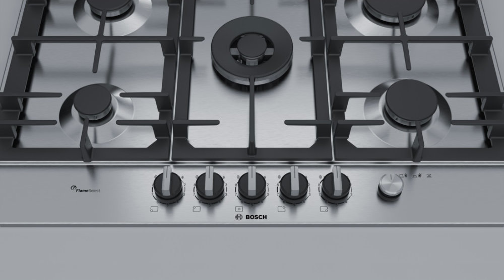 Płyta gazowa BOSCH PCQ7A5M90 - FlameSelect