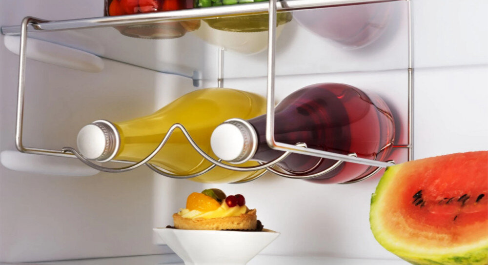 LODÓWKA AMICA FK3495.3FWAA Retro Półka na butelki