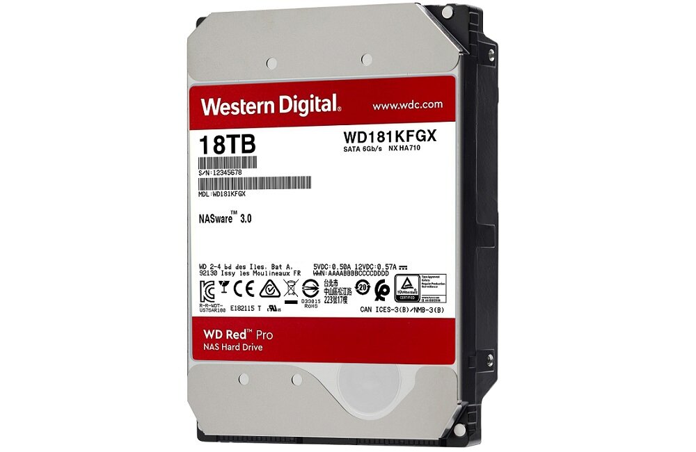 Dysk WD Red Pro Spora pojemność