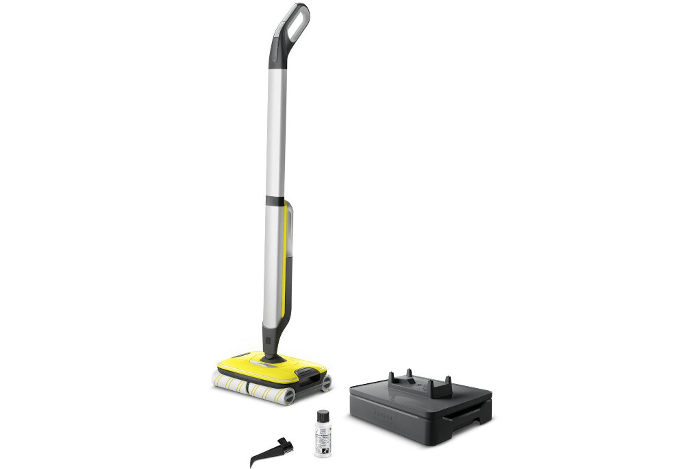 Mop elektryczny KARCHER FC 7 Cordless 1.055-730.0 zestaw akcesoria wyposazenie komplet