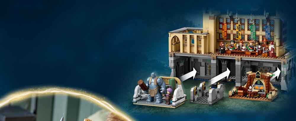 Trzy pomieszczenia, które można wysunąć