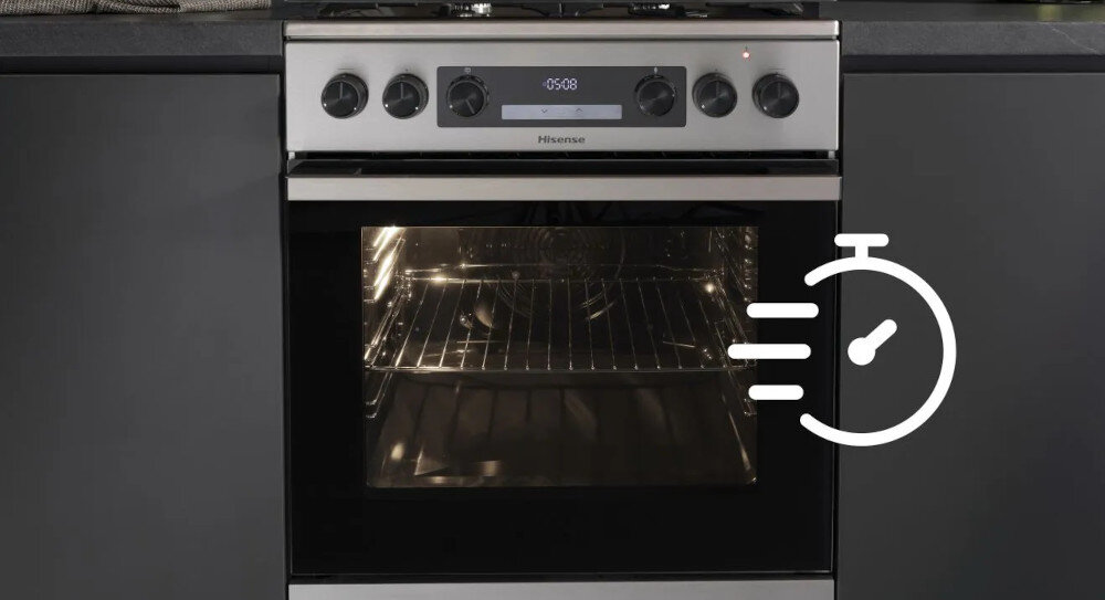 KUCHNIA HISENSE HKS5C70BF oszczędność czasu sygnał informacja