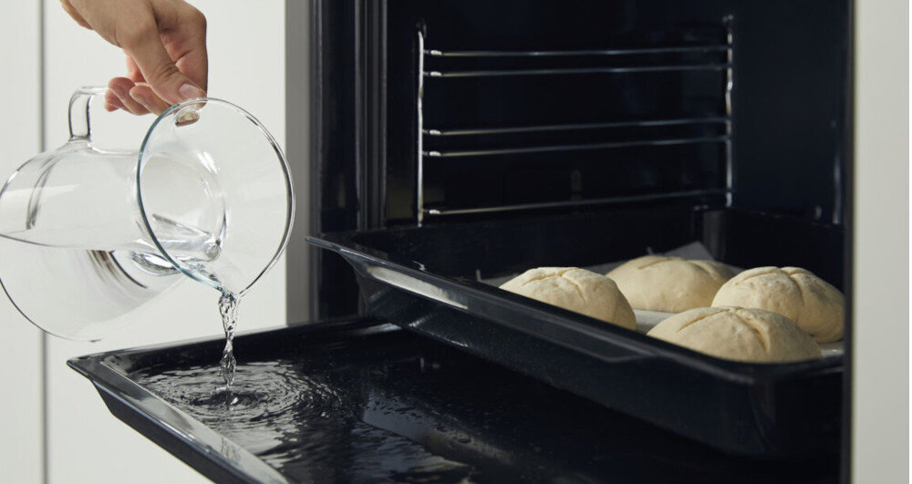 KUCHNIA HISENSE HKS5C70BF pieczenie para miękkie chrupiące blacha woda mięso