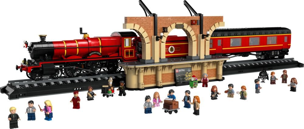 LEGO Harry Potter Ekspres do Hogwartu — edycja kolekcjonerska 76405  klocki elementy zabawa łączenie figurki akcesoria figurka zestaw 