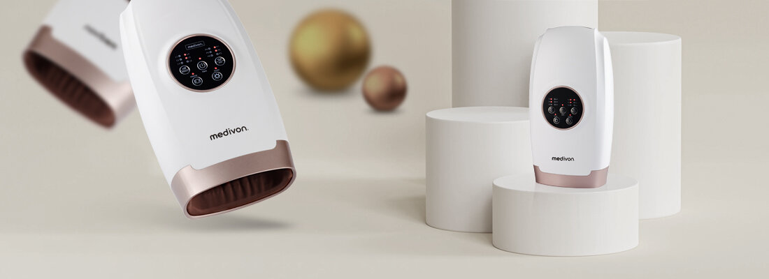 Masażer MEDIVON Hand ledzwia rwa kulszowa masazer