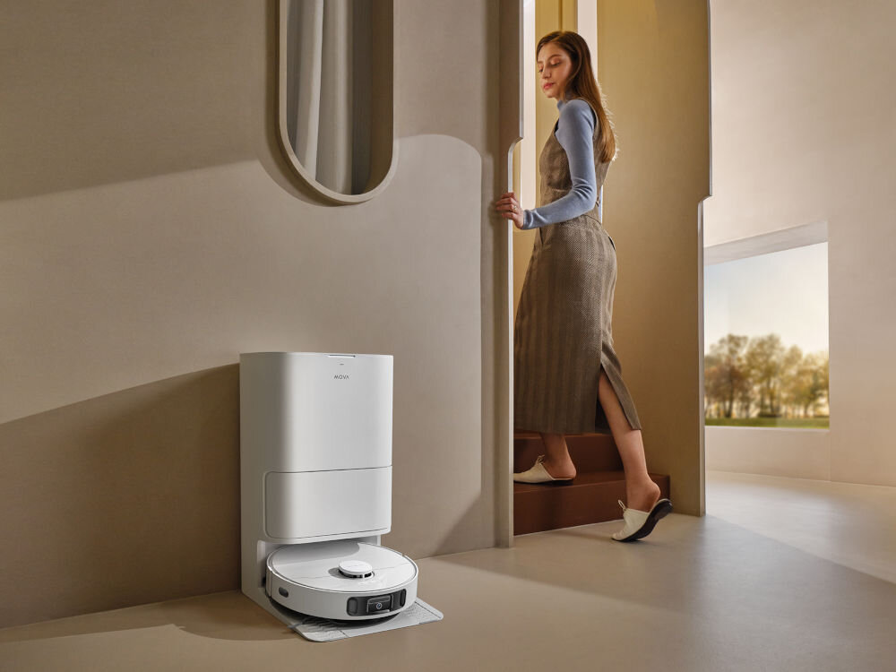 Robot sprzątający MOVA E30 Ultra bateria ładowanie