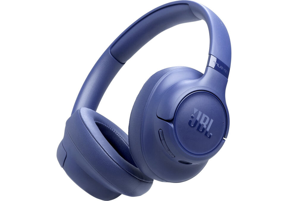 Słuchawki JBL Tune 730BT z niskim zużyciem energii i stabilnym dźwiękiem, słuchawki nauszne po skosie na białym tle