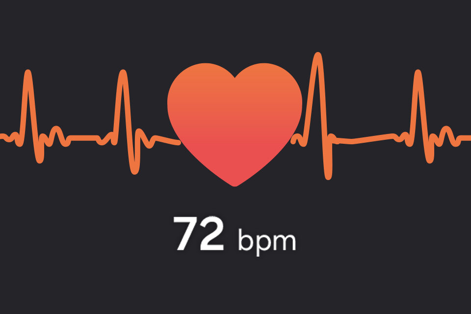 Ekran pokazujący EKG