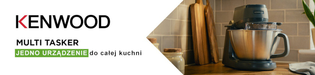 Robot kuchenny planetarny KENWOOD KHC30.045GY 1000W Multitasker zdjęcie lifestyle Wszechstronny pomocnik kuchni