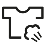 Symbol higienicznej pary pralki EcoBubble AI Energy WW90CGC04DAH marki Samsung