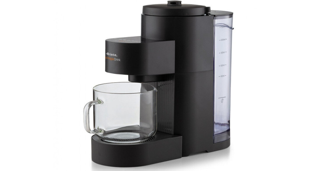 Urządzenie do napojów roślinnych ARIETE 650 MyVeggie Drink Komfort czyszczenia Funkcja samoczyszczenia z suszeniem czyści i osusza elementy