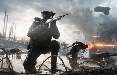 Konsola Xbox One z kontrolerem