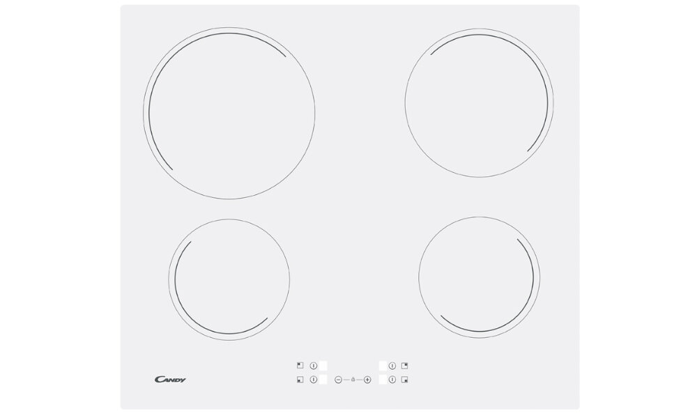 Płyta ceramiczna CANDY CH64CCW - Wygląd Ogólny