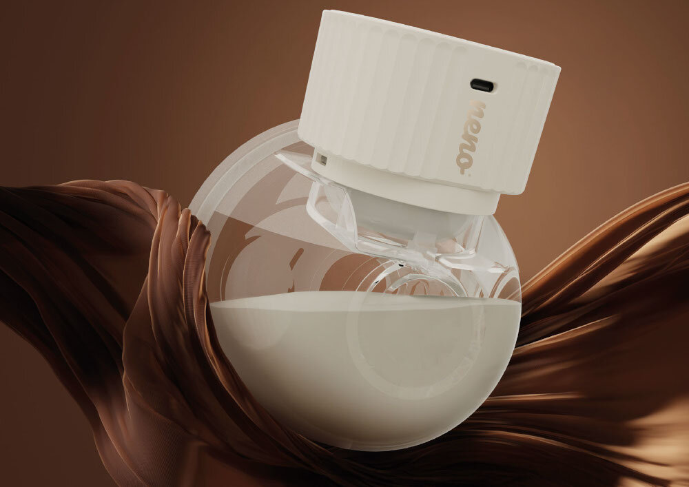 Laktator NENO Vento Twin Wygoda i efektywność pojemnik pojemność komfortowe odciągnięcie pokarmu